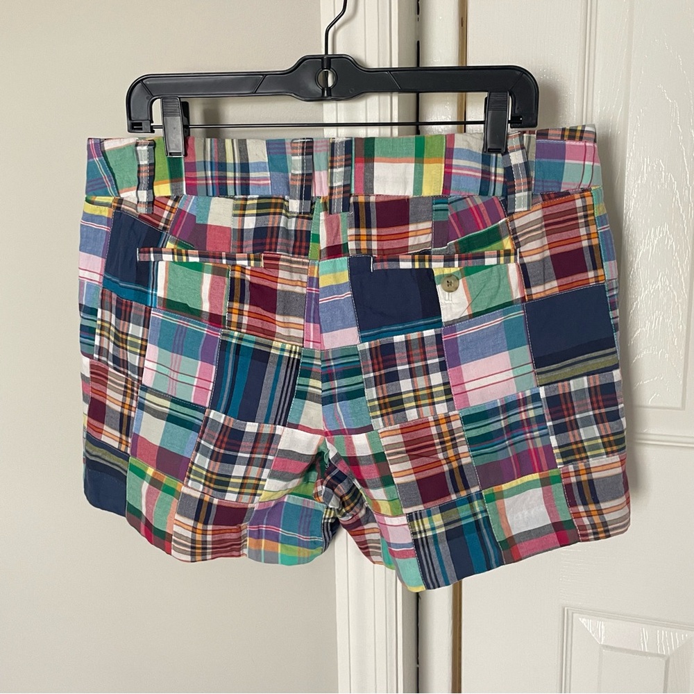 J. Crew madras plaid shorts size 12 - Picture 3 of 4
